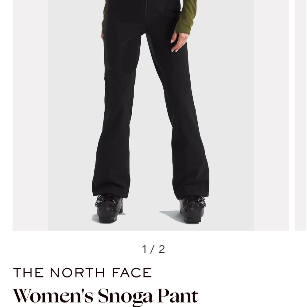 The North Face Black Snoga Ski Pants